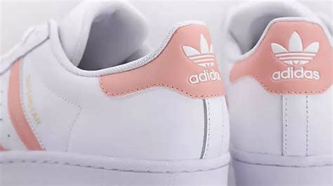 adidas white pink stripes